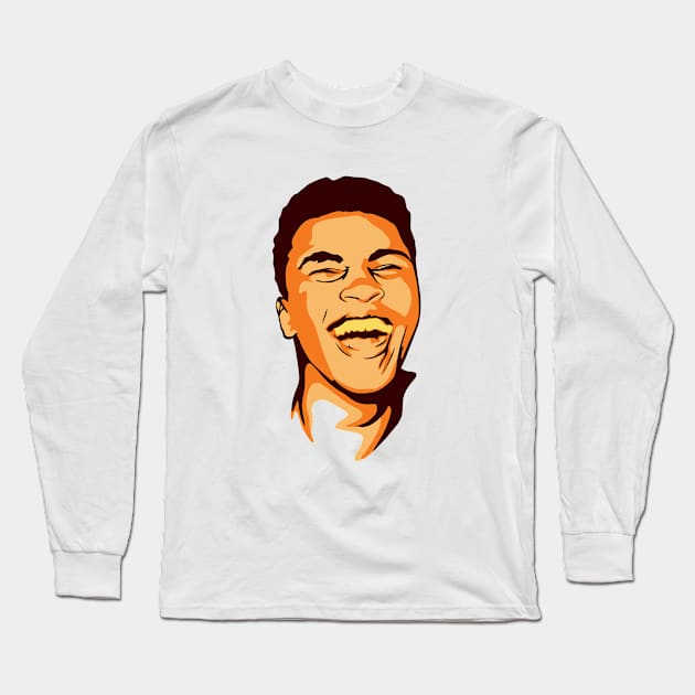 Ali Long Sleeve T-Shirt by Woah_Jonny